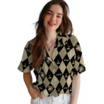 Army Black Knights Hawaiian Shirt – Golfing Plaid