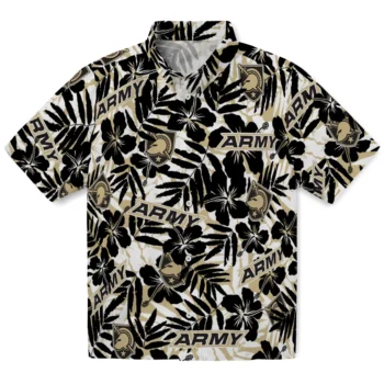 army black knights hibiscus overlay hawaiian shirts best selling