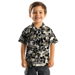 Army Black Knights Hawaiian Shirt – Hibiscus Overlay