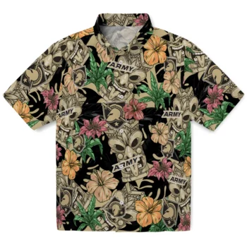 army black knights tiki jungle gold hawaiian shirts best selling