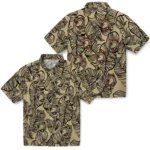 Army Black Knights Hawaiian Shirt – Leaf Outline