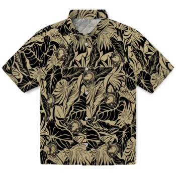 army black knights monstera layer gold hawaiian shirts best selling