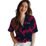 Atlanta Braves Hawaiian Shirt – 50th State Flower