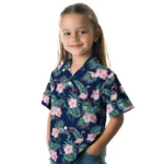 Atlanta Braves Hawaiian Shirt – Flamingo and Hibiscus