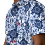 Atlanta Braves Hawaiian Shirt – Hibiscus Blooms