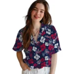 Atlanta Braves Hawaiian Shirt – Hibiscus Flower Design