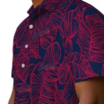 Atlanta Braves Hawaiian Shirt – Leaf Outline