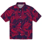 Atlanta Braves Hawaiian Shirt – Monstera Layer