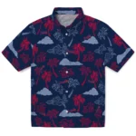 Atlanta Braves Hawaiian Shirt – Palm And Clouds