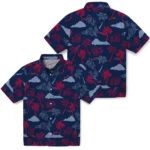 Atlanta Braves Hawaiian Shirt – Palm And Clouds