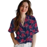 Atlanta Braves Hawaiian Shirt – Palm Tree Motif