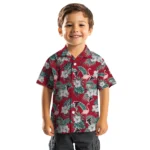 Atlanta Falcons Hawaiian Shirt – Flamingo and Hibiscus