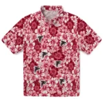Atlanta Falcons Hawaiian Shirt – Hibiscus Blooms