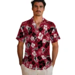 Atlanta Falcons Hawaiian Shirt – Hibiscus Flower Design