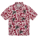 Atlanta Falcons Hawaiian Shirt – Hibiscus Motif