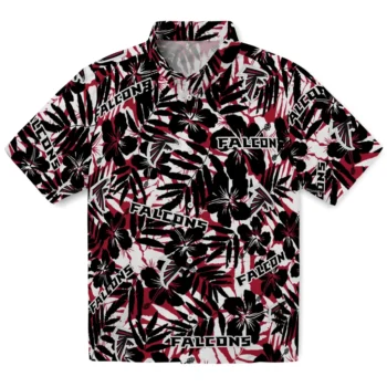 atlanta falcons hibiscus overlay hawaiian shirts best selling