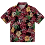 Atlanta Falcons Hawaiian Shirt – Hibiscus Tiki Jungle