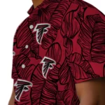 Atlanta Falcons Hawaiian Shirt – Leaf Outline