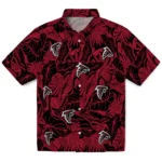 Atlanta Falcons Hawaiian Shirt – Monstera Layer