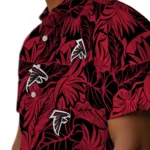 Atlanta Falcons Hawaiian Shirt – Monstera Layer
