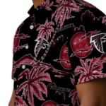 Atlanta Falcons Hawaiian Shirt – Palm Sunset