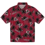 Atlanta Falcons Hawaiian Shirt – Palm Tree Motif