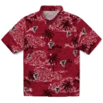 Atlanta Falcons Hawaiian Shirt – Wave Palm
