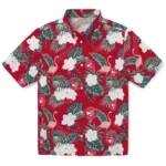 Atlanta Hawks Hawaiian Shirt – Flamingo and Hibiscus