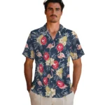 Atlanta Hawks Hawaiian Shirt – Flamingo Hibiscus