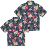 Atlanta Hawks Hawaiian Shirt – Flamingo Hibiscus