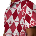 Atlanta Hawks Hawaiian Shirt – Golfing Plaid