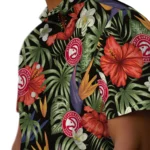 Atlanta Hawks Hawaiian Shirt – Hawaii Floral Hibiscus