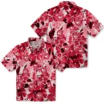 Atlanta Hawks Hawaiian Shirt – Hibiscus Arrangement