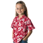 Atlanta Hawks Hawaiian Shirt – Hibiscus Flower Design