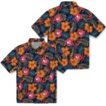 Atlanta Hawks Hawaiian Shirt – Hibiscus Foliage