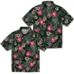 Atlanta Hawks Hawaiian Shirt – Hibiscus Leaves Pattern