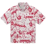 Atlanta Hawks Hawaiian Shirt – Hibiscus Overlay