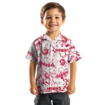 Atlanta Hawks Hawaiian Shirt – Hibiscus Overlay