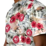 Atlanta Hawks Hawaiian Shirt – Hibiscus Seaside
