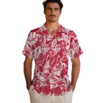 Atlanta Hawks Hawaiian Shirt – Monstera Layer