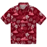 Atlanta Hawks Hawaiian Shirt – Palm And Clouds