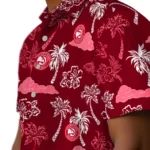 Atlanta Hawks Hawaiian Shirt – Palm And Clouds