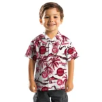 Atlanta Hawks Hawaiian Shirt – Palm Sunset