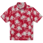 Atlanta Hawks Hawaiian Shirt – Palm Tree Motif