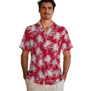 atlanta hawks palm grove red hawaiian shirts fashion forward