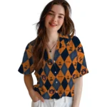 Auburn Tigers Hawaiian Shirt – Golfing Plaid