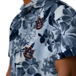 Auburn Tigers Hawaiian Shirt – Hibiscus Arrangement