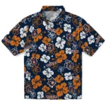 Auburn Tigers Hawaiian Shirt – Hibiscus Flower Design