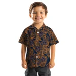 Auburn Tigers Hawaiian Shirt – Leaf Outline
