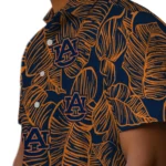 Auburn Tigers Hawaiian Shirt – Leaf Outline